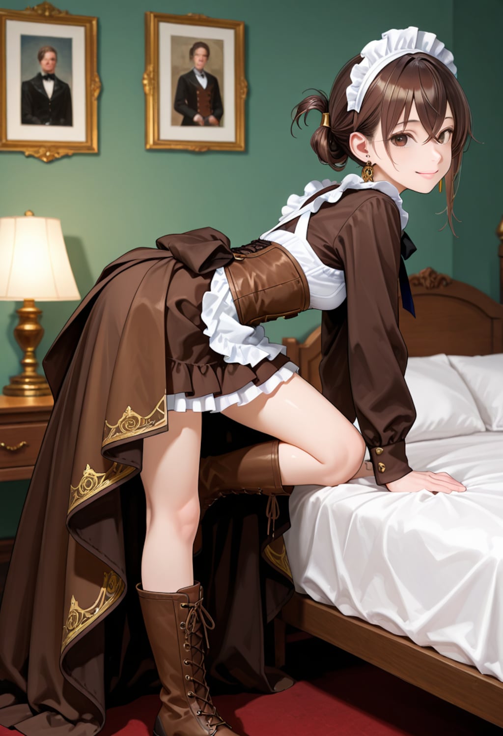 歩美 Maid Costumes (6)