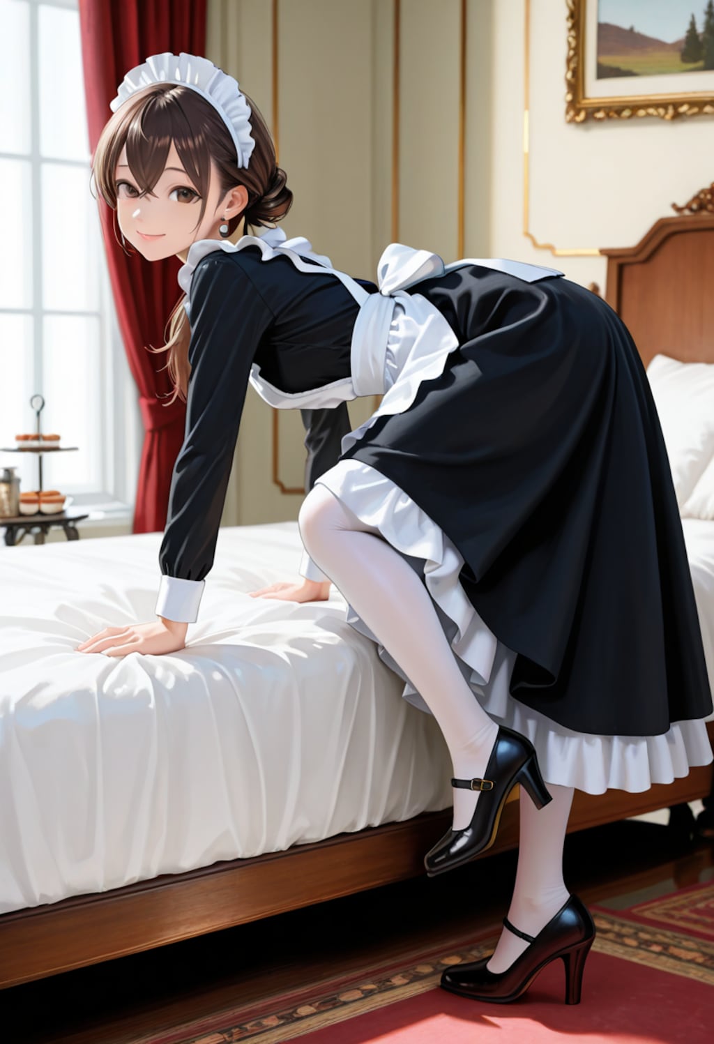 歩美 Maid Costumes (6)