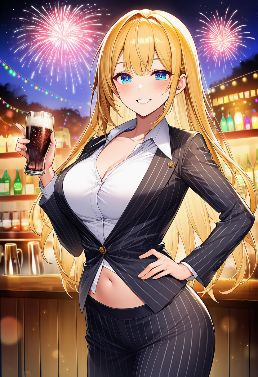 金髪美女