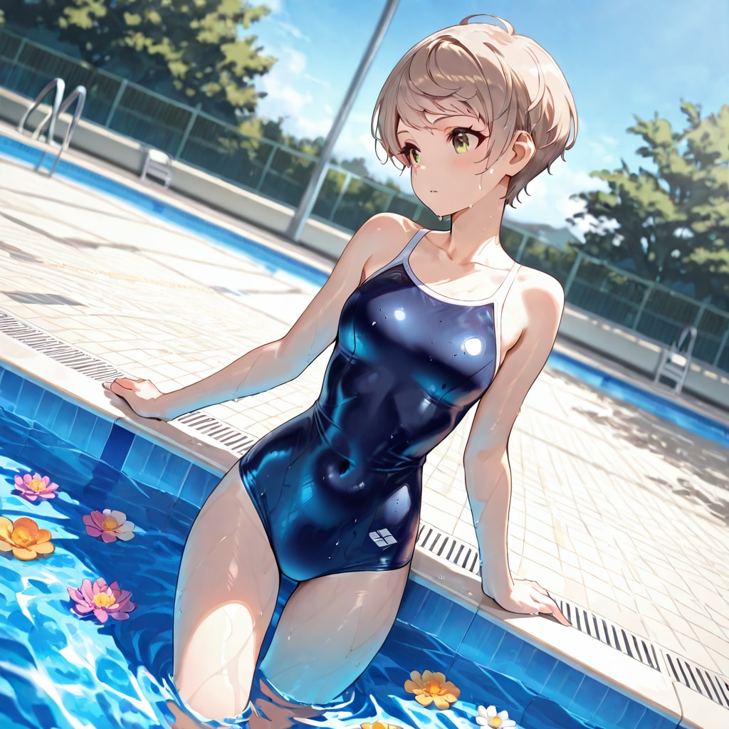 水着女子_6