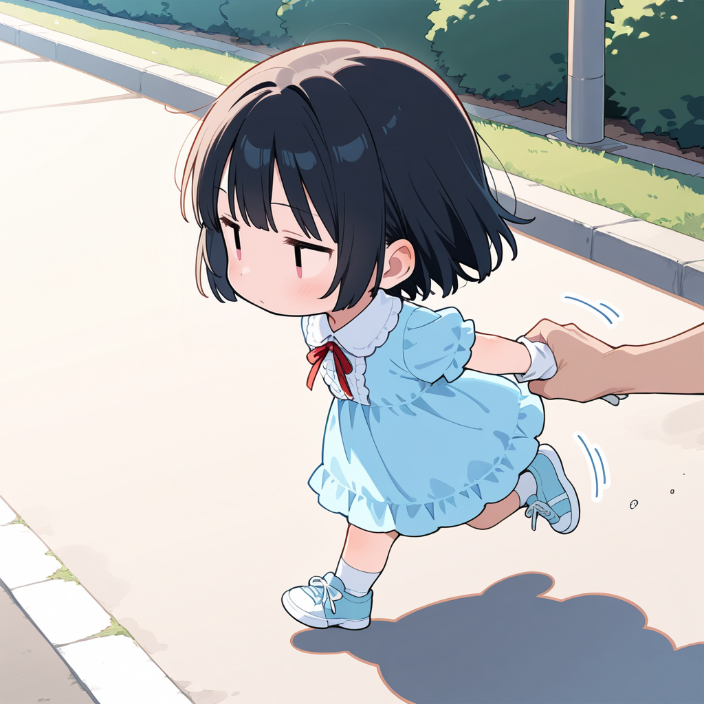 飛び出したら危ないよ