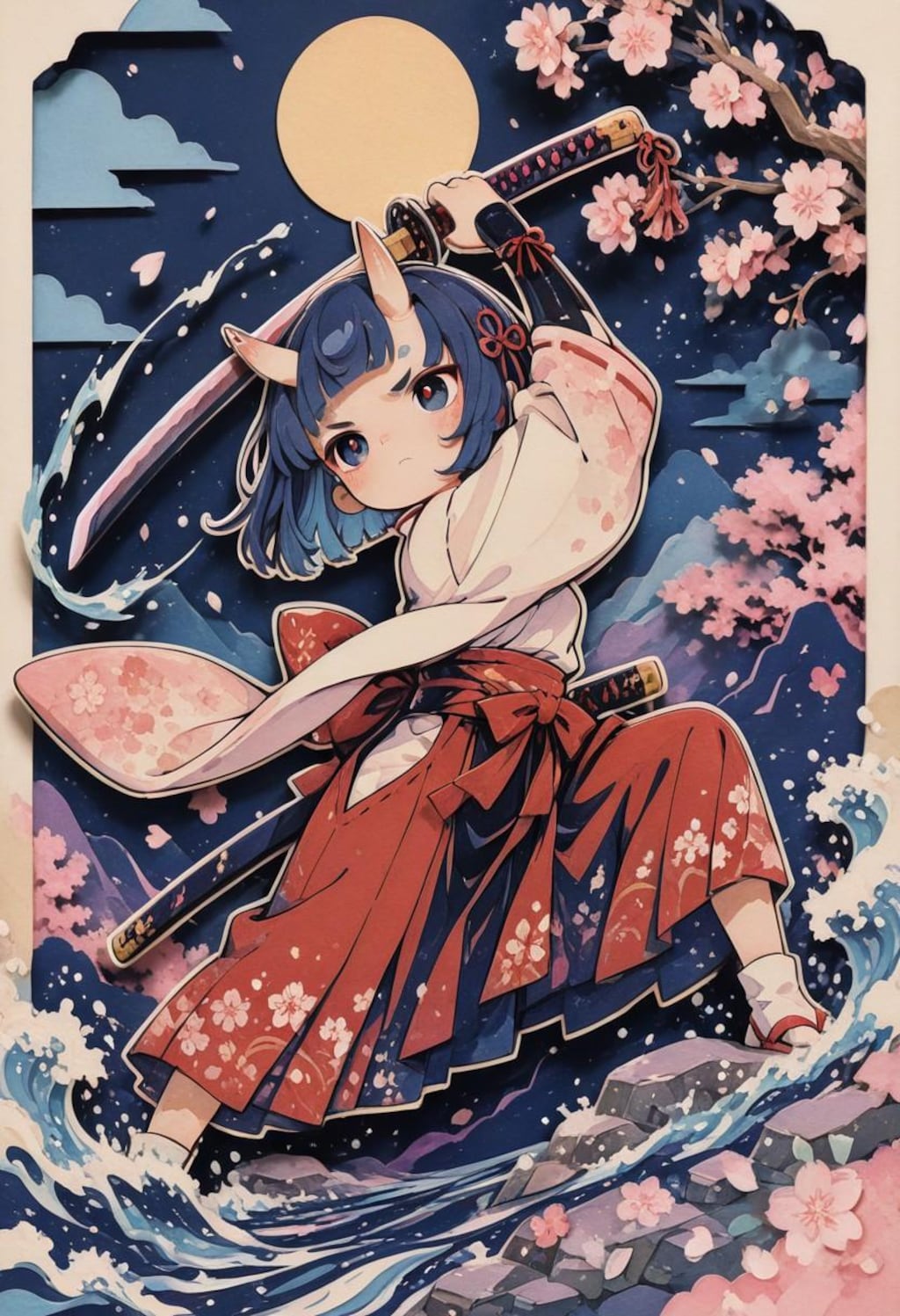 ペーパーアート風２