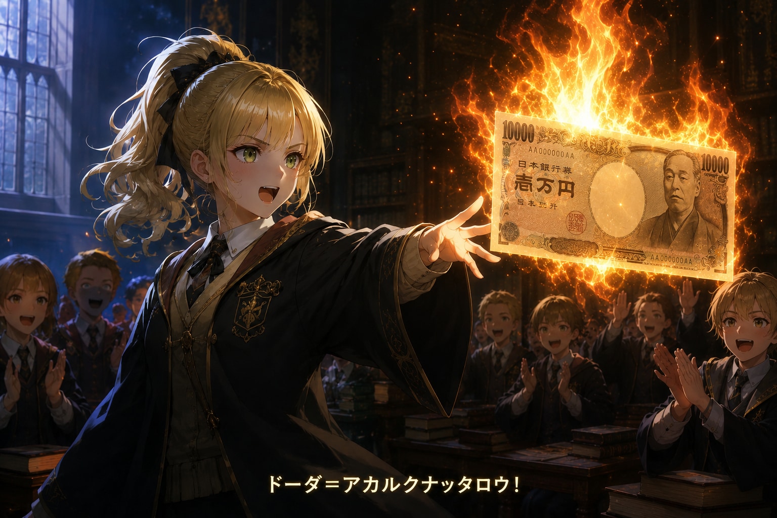 成金魔法大学 | の人気AIイラスト・グラビア