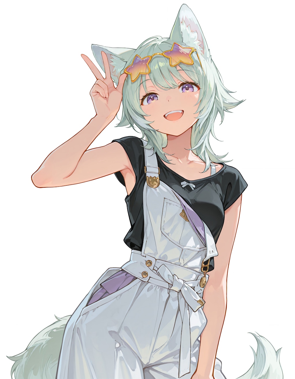 うちの子サングラスコーデ