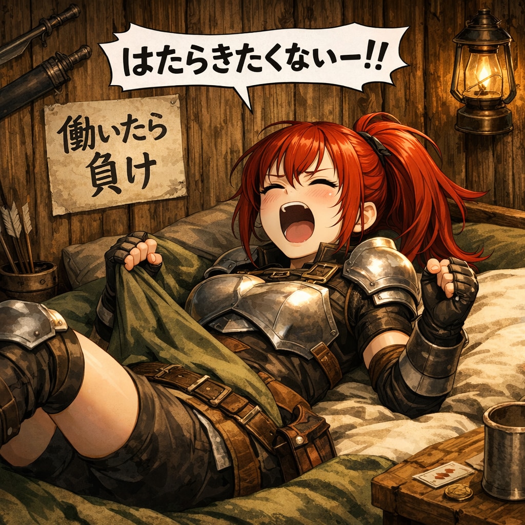 ニート傭兵のニーティアちゃん