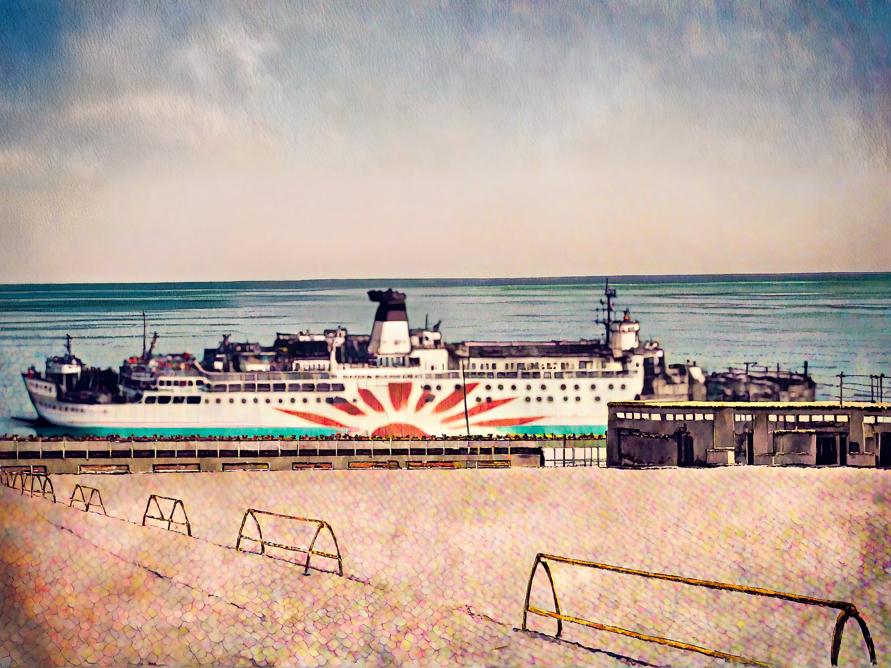 ひまわりの港 | の人気AIイラスト・グラビア