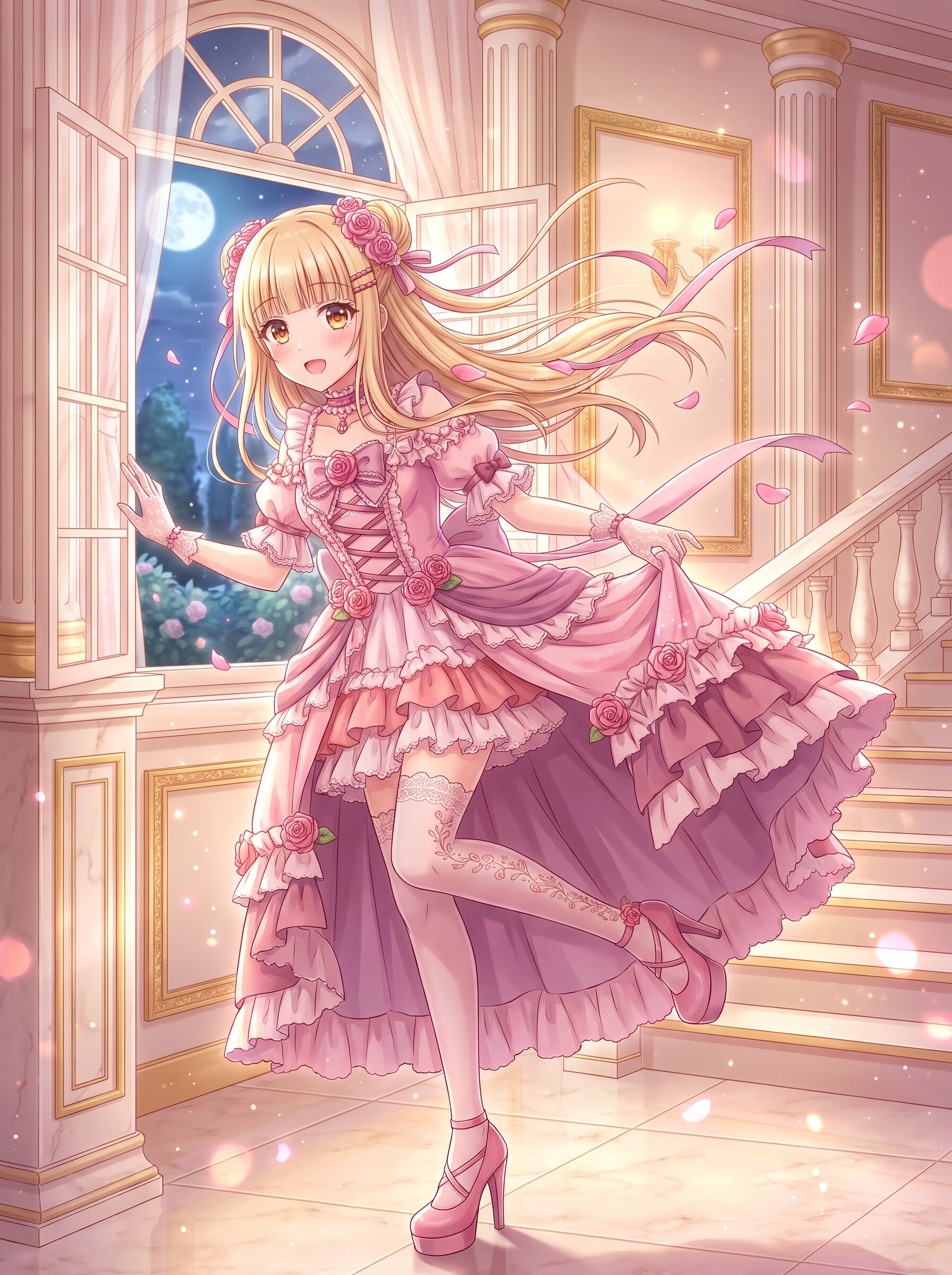 薔薇髪の舞姫 | の人気AIイラスト・グラビア