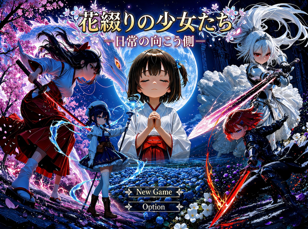 花綴りの少女たち(ゲームタイトル)