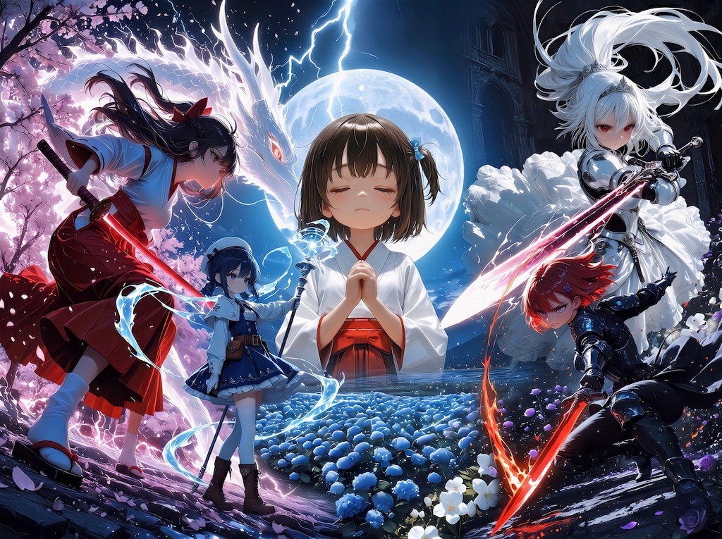 花綴りの少女たち(ゲームタイトル)