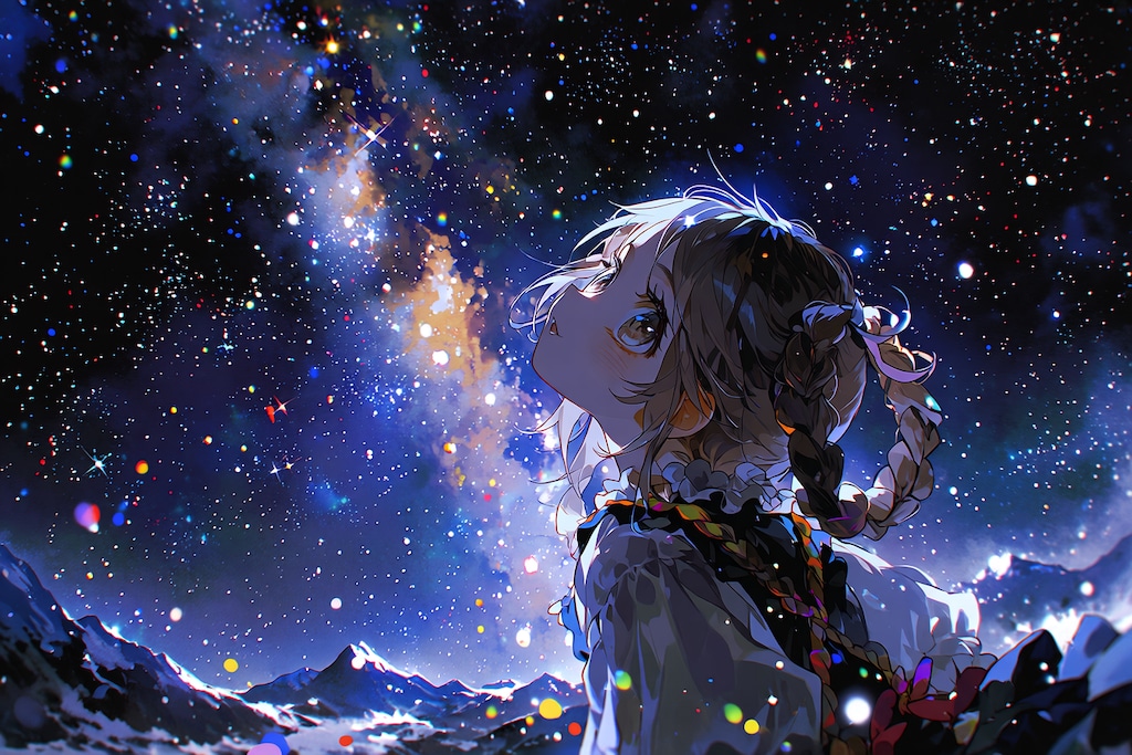 星空のエフェクト