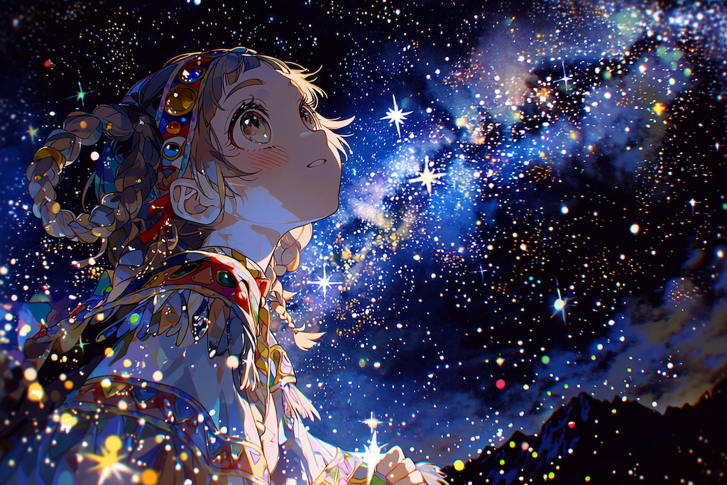 星空のエフェクト