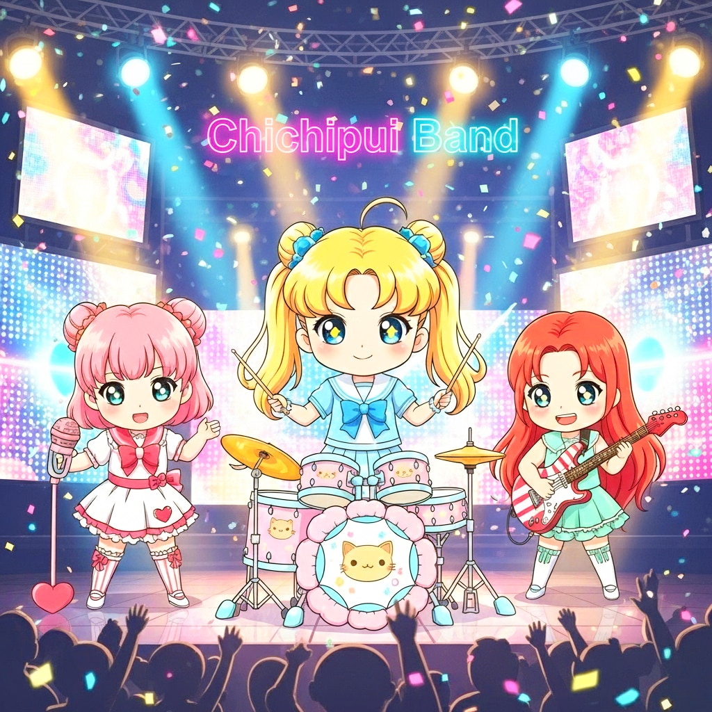 ちちぷいバンド！ | の人気AIイラスト・グラビア