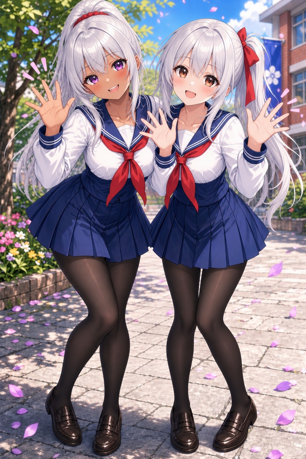 🥰😆お揃い〜？かなァ〰〰🎵🎵