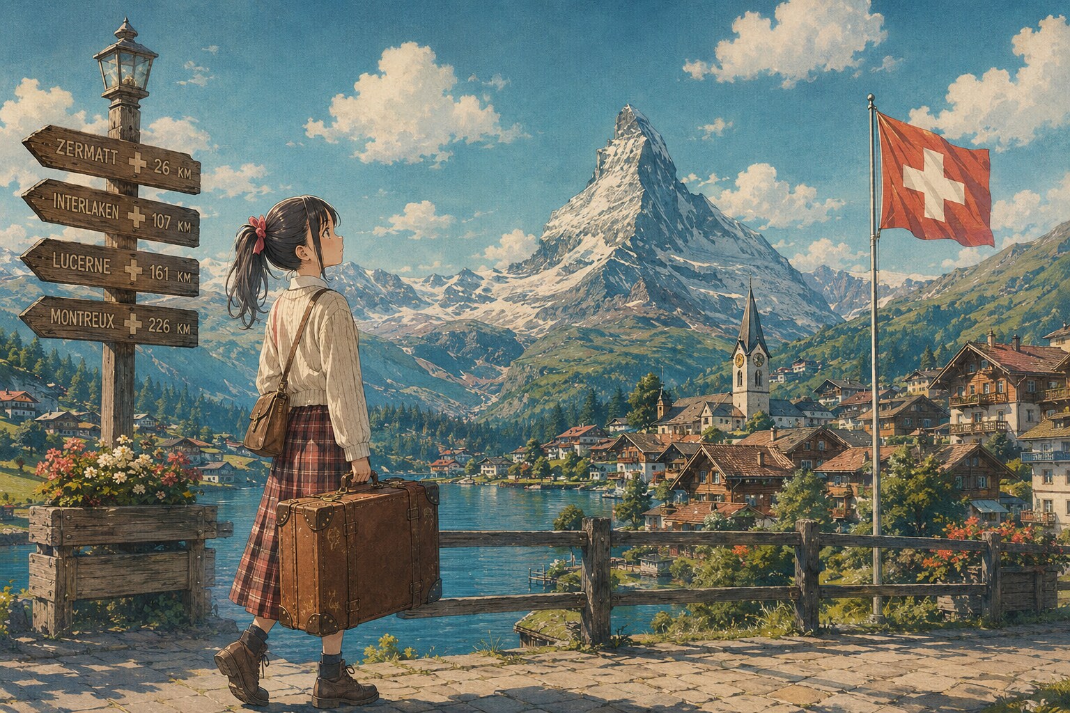 旅する女の子