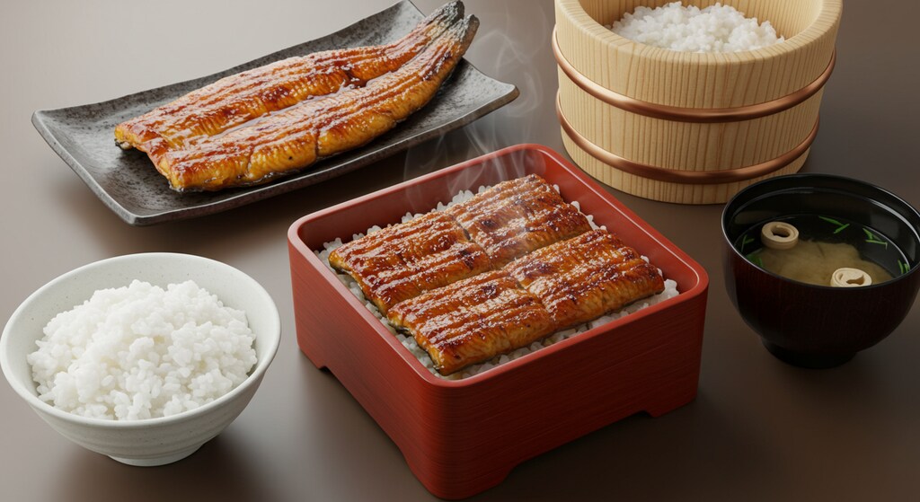 摩訶不思議食堂の土用の丑の日の鰻膳