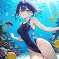 海の中の眞琴っちゃん 2枚目