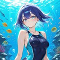 海の中の眞琴っちゃん 3枚目