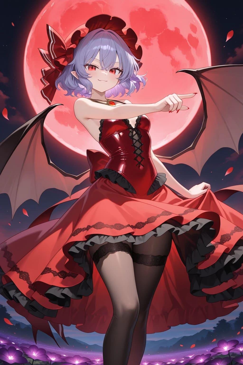 レミリア➡　私はあなたを見ている・・・