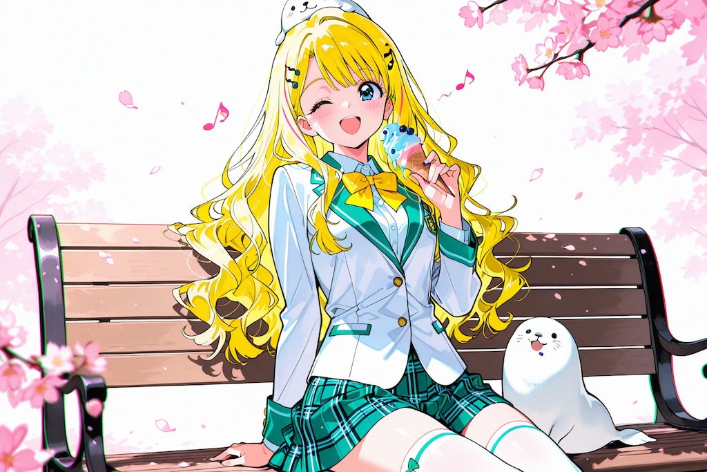 ブルーベリーアイス大好き💙