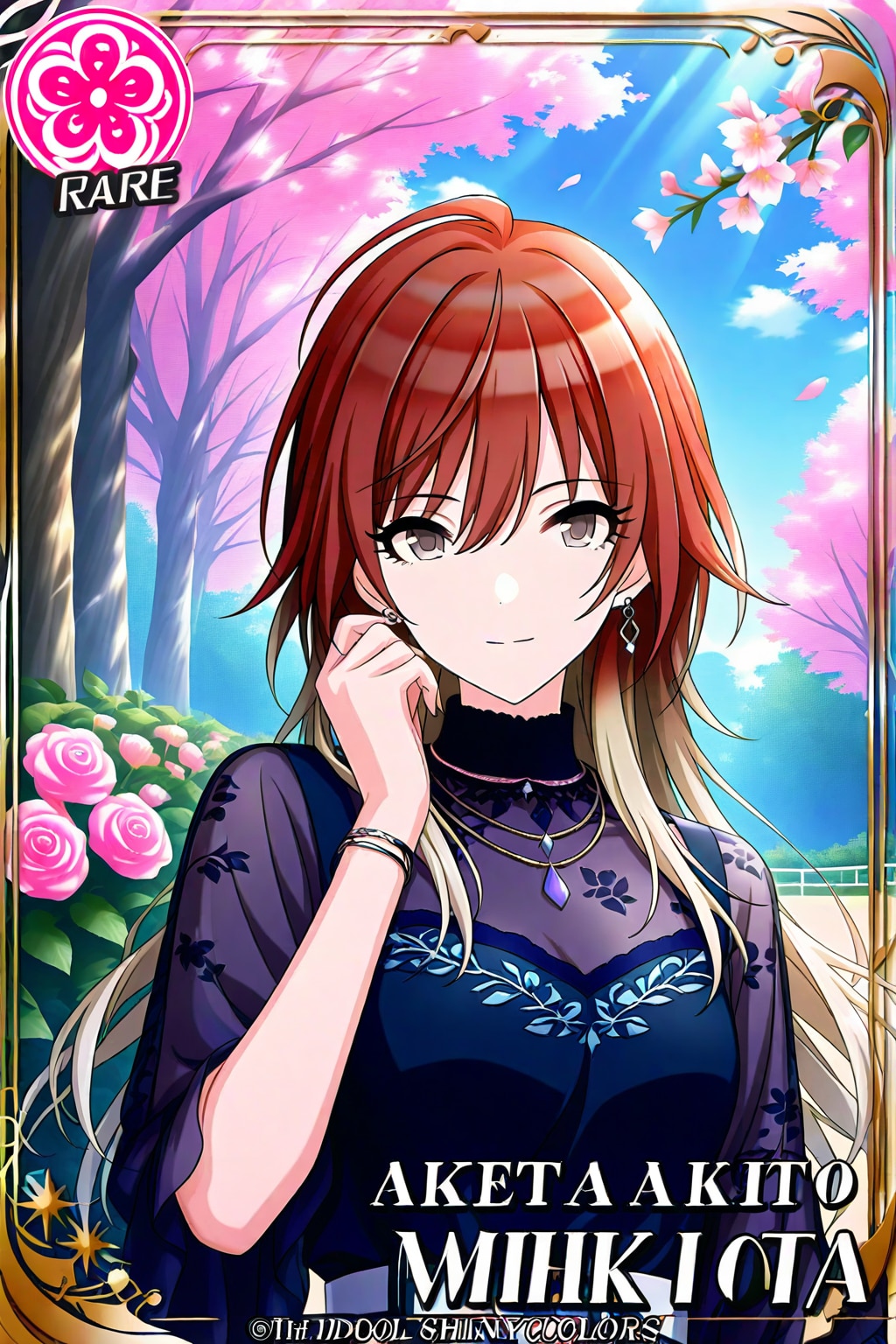 緋田美琴　ー何とかカード風ー