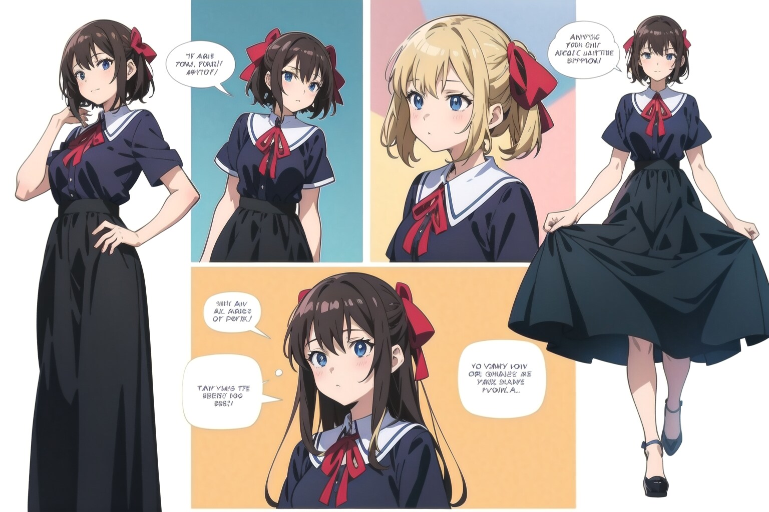 漫画風 | の人気AIイラスト・グラビア