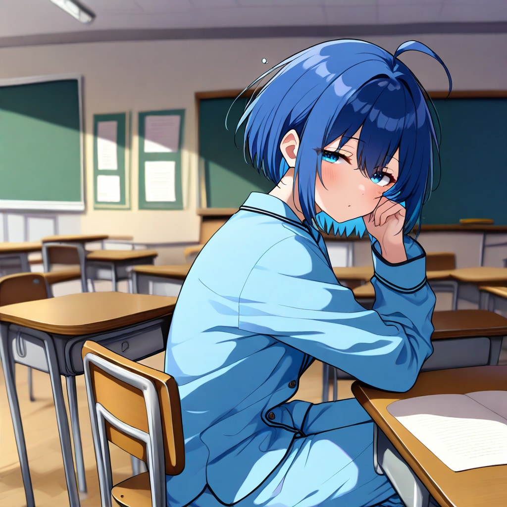 パジャマで登校 | の人気AIイラスト・グラビア