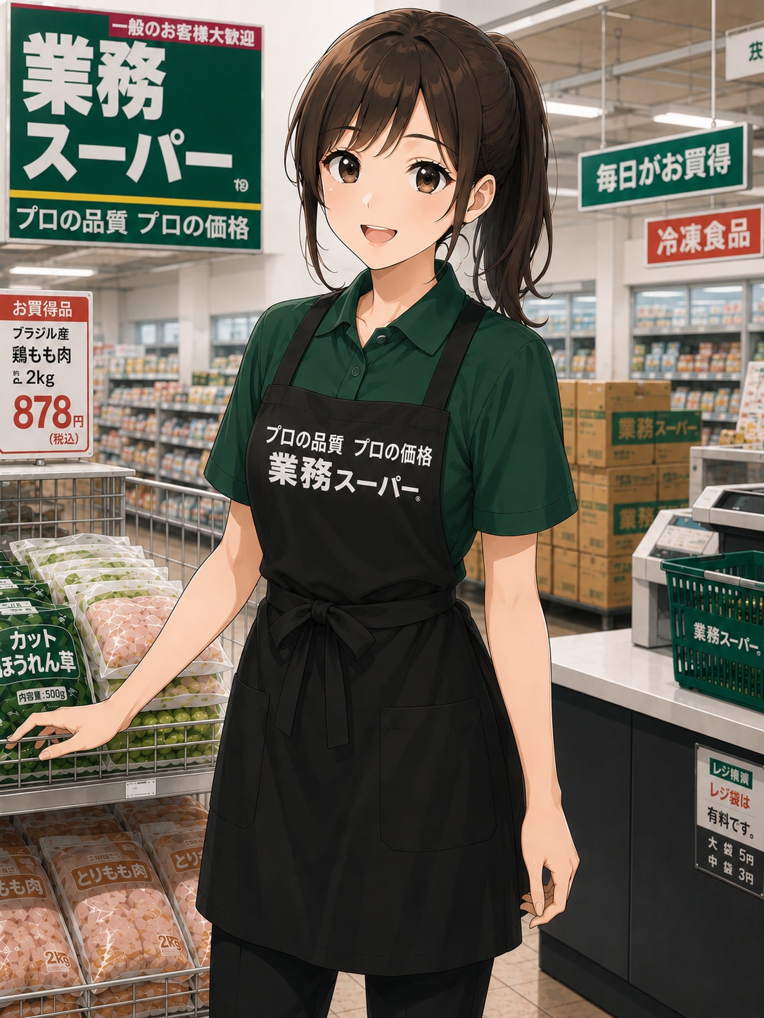パワーある品揃え！パワーある店員さん！