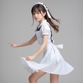 走るメイドさん ～謎ポーズを添えて～ 4枚目