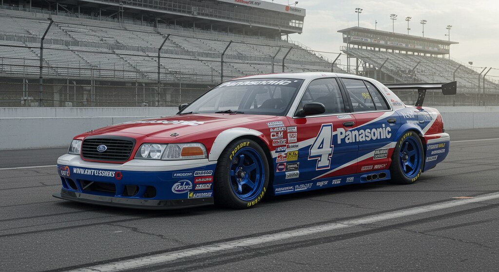 Panasonicフォードクラウンビクトリアレーシングカー