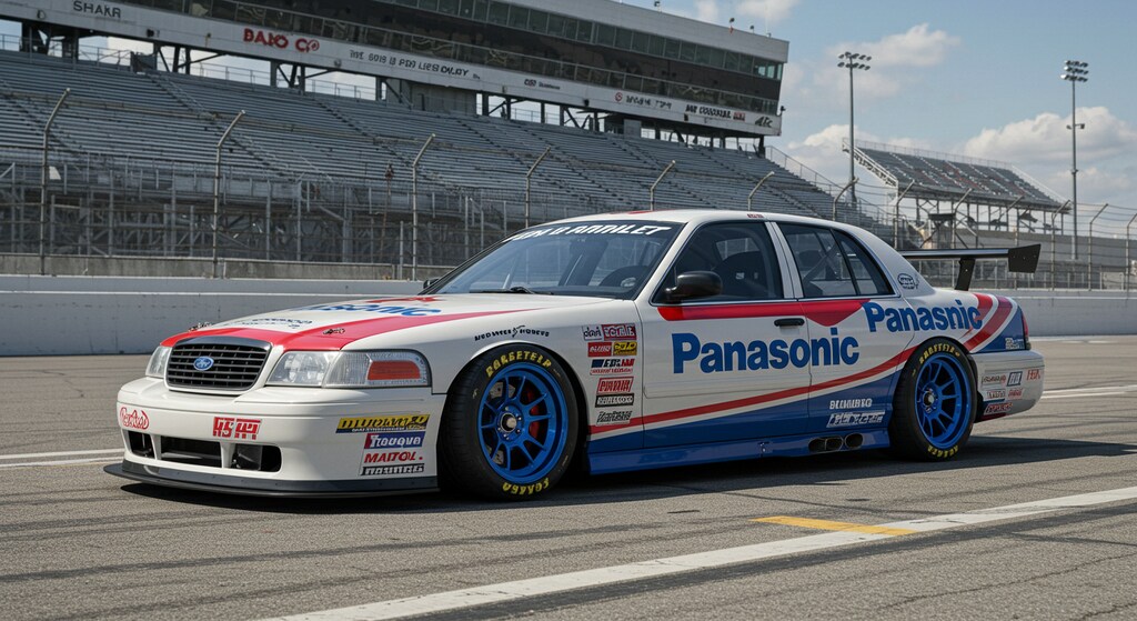 Panasonicフォードクラウンビクトリアレーシングカー