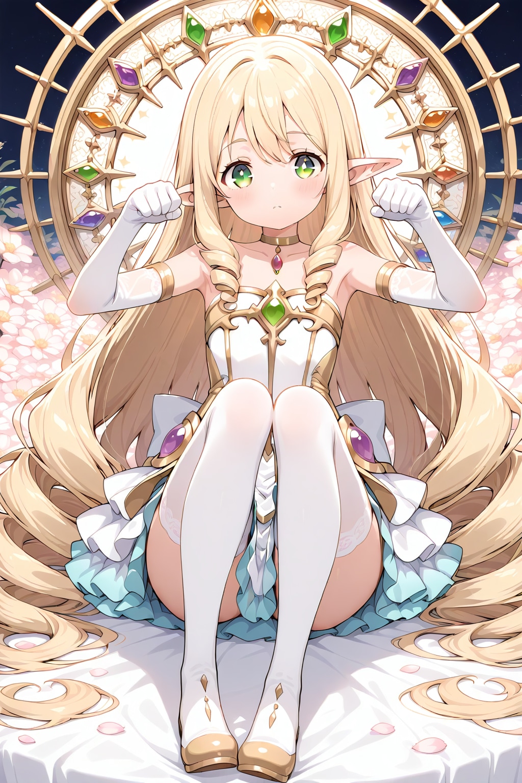 Misaki, a cavaleira elfa | の人気AIイラスト・グラビア