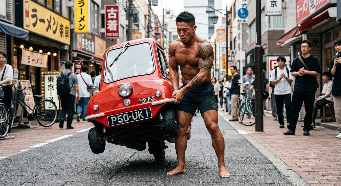 世界最小の量産自動車「ピール・P50」