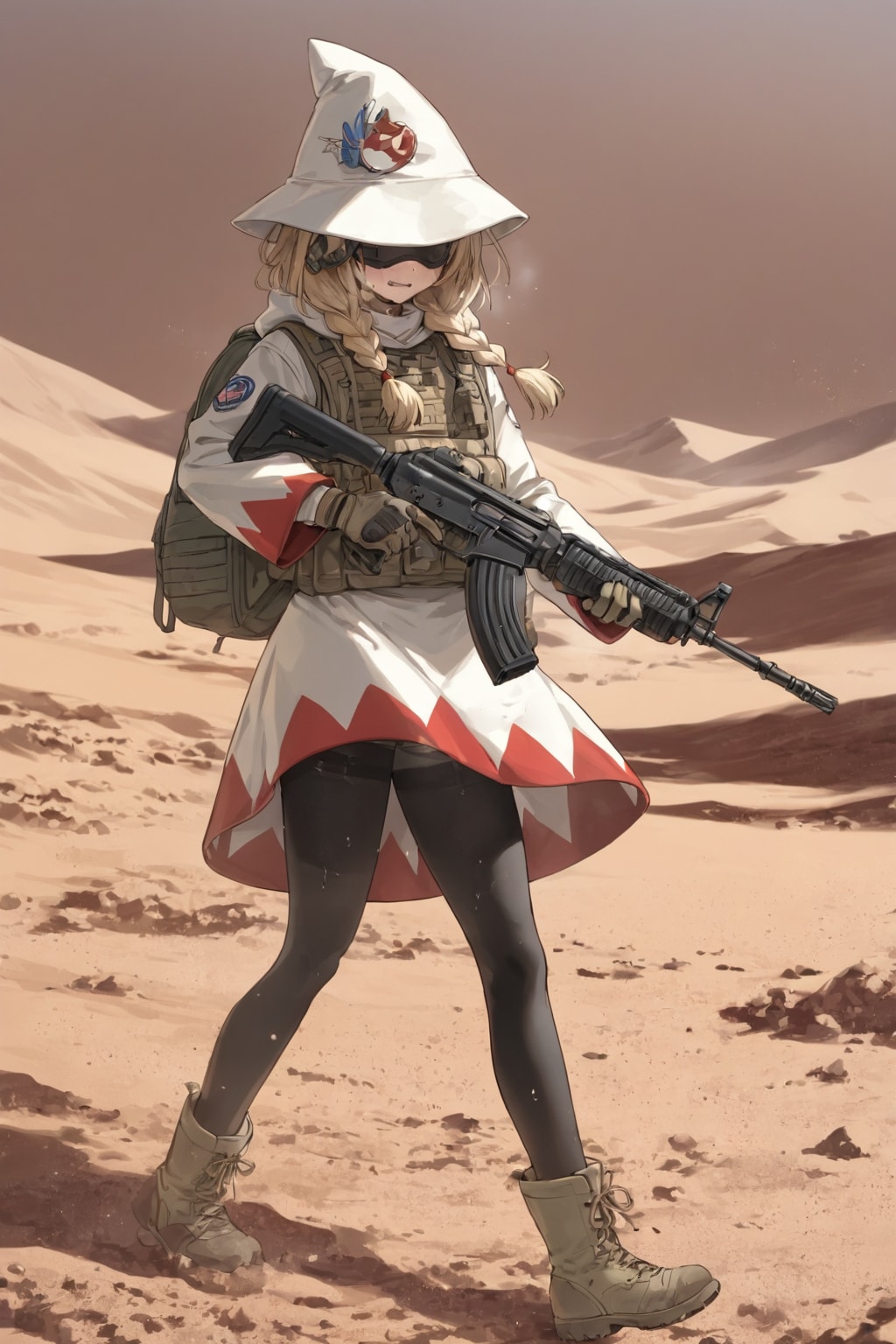 砂漠の傭兵の白魔道士