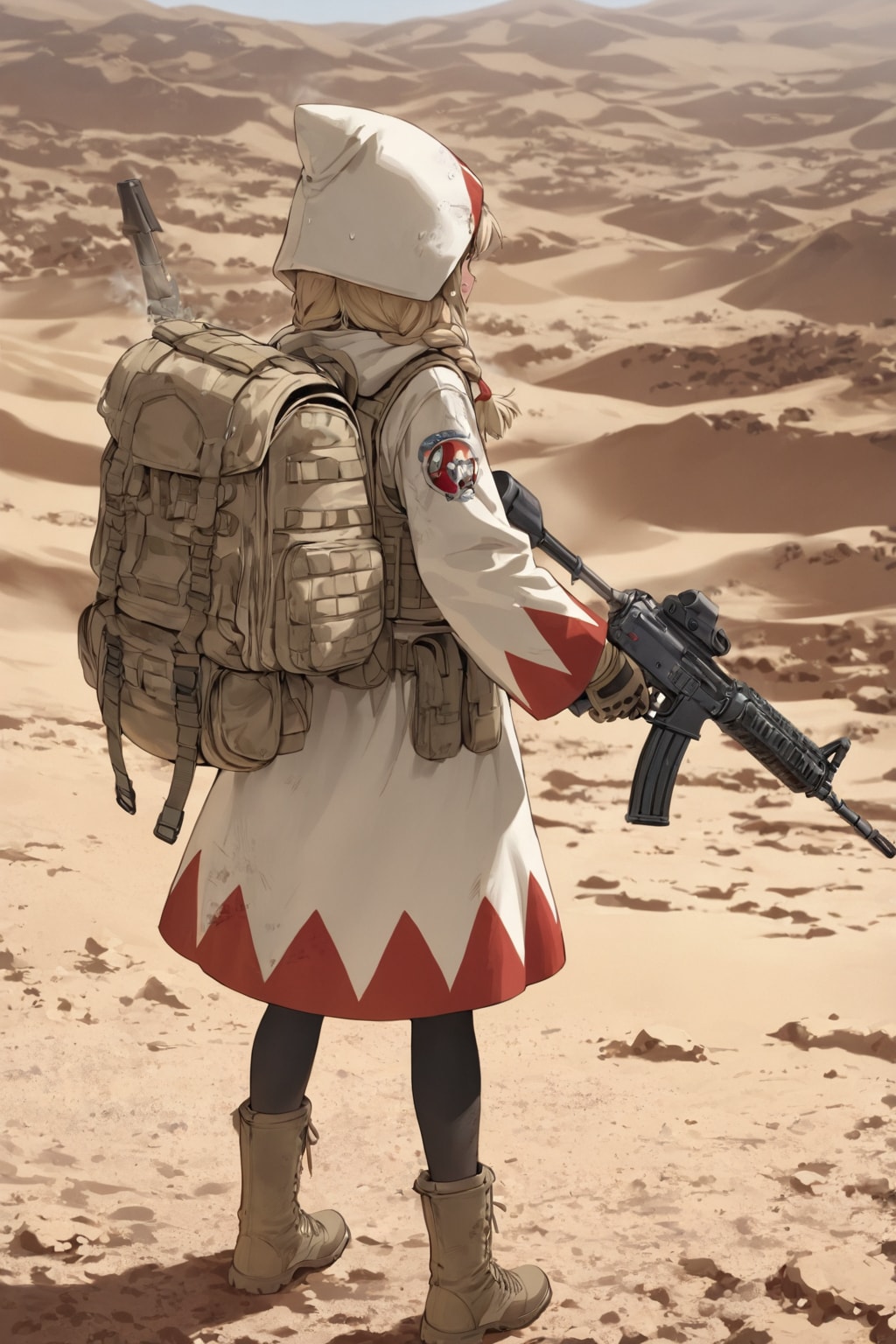 砂漠の傭兵の白魔道士
