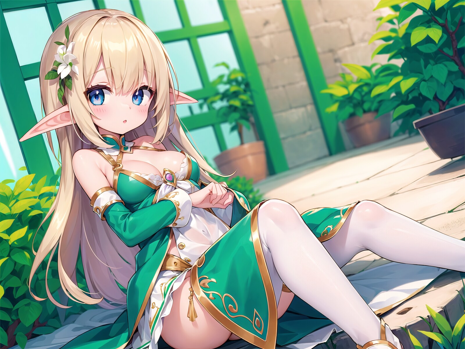 ひと休みエルフちゃん