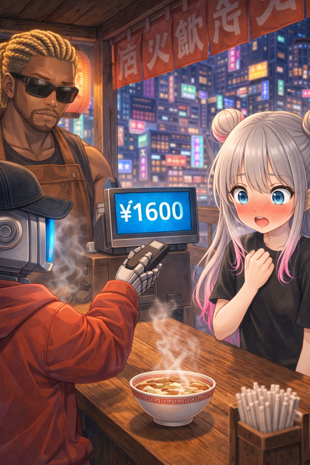 サイバーパンクとラーメン