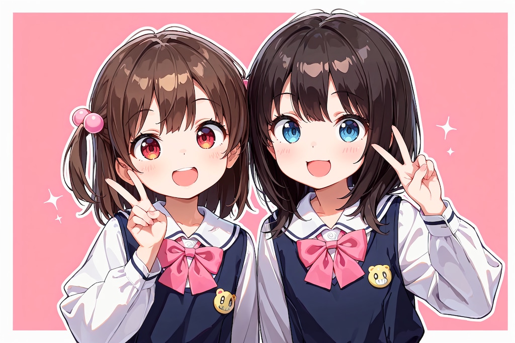 写真に貼るだけカンタン、ケモミミシール！