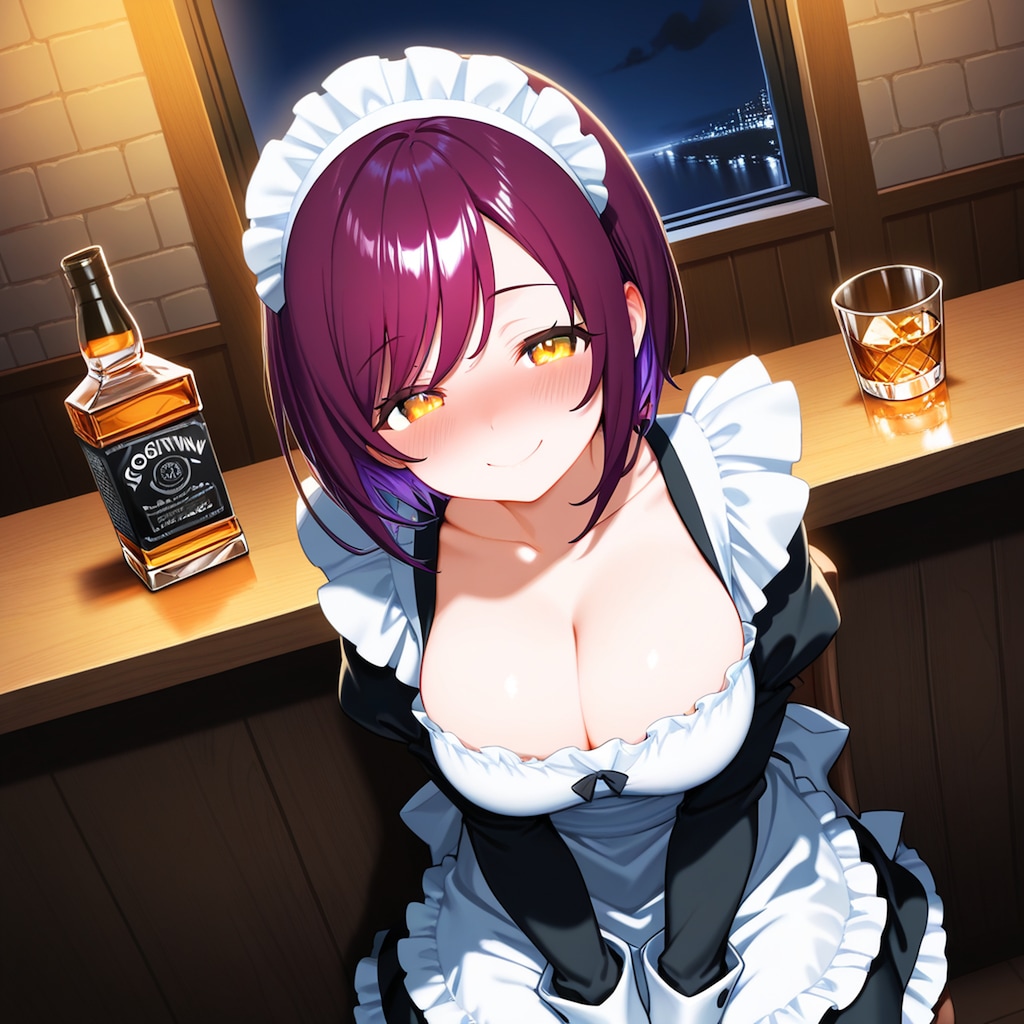 こんばんは（挨拶メイドの芽衣ちゃん）