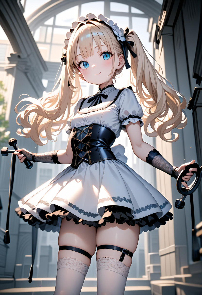 白ロリータちゃん | の人気AIイラスト・グラビア