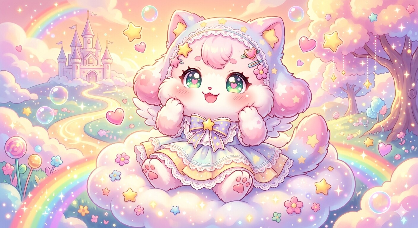 ウルトでマックスでかわいいでぽっぺんなイラスト（きれい）