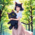 クロミナとロングスカート　その２ 3枚目