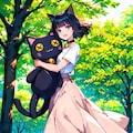 クロミナとロングスカート　その２ 4枚目