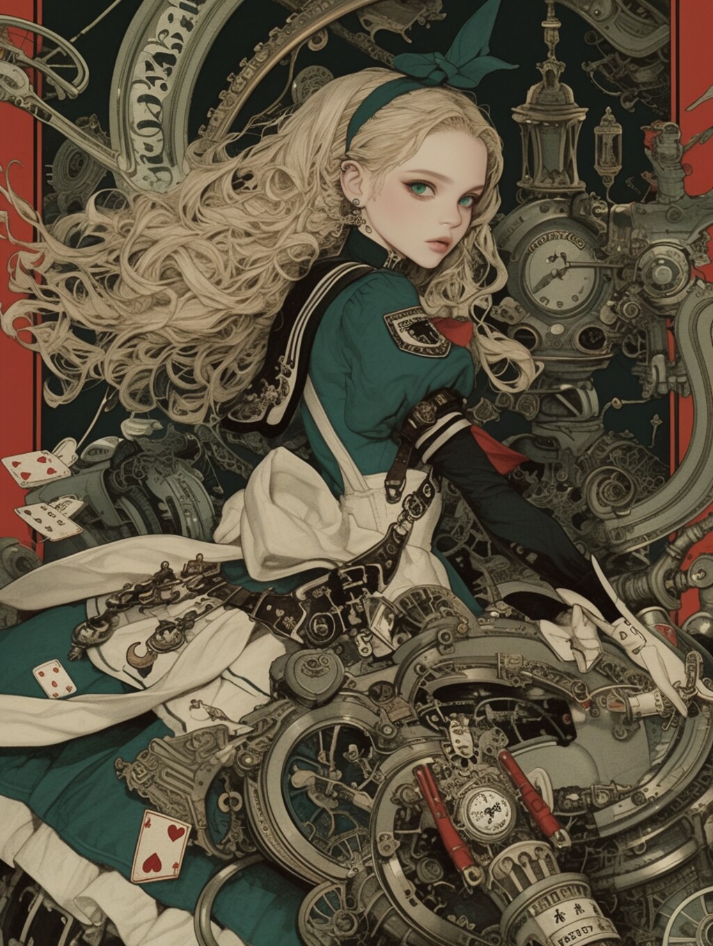 alice in steampunk wonderland