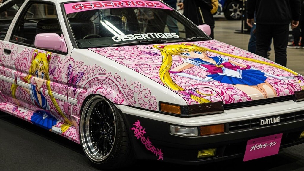 AE86セーラームーン痛車
