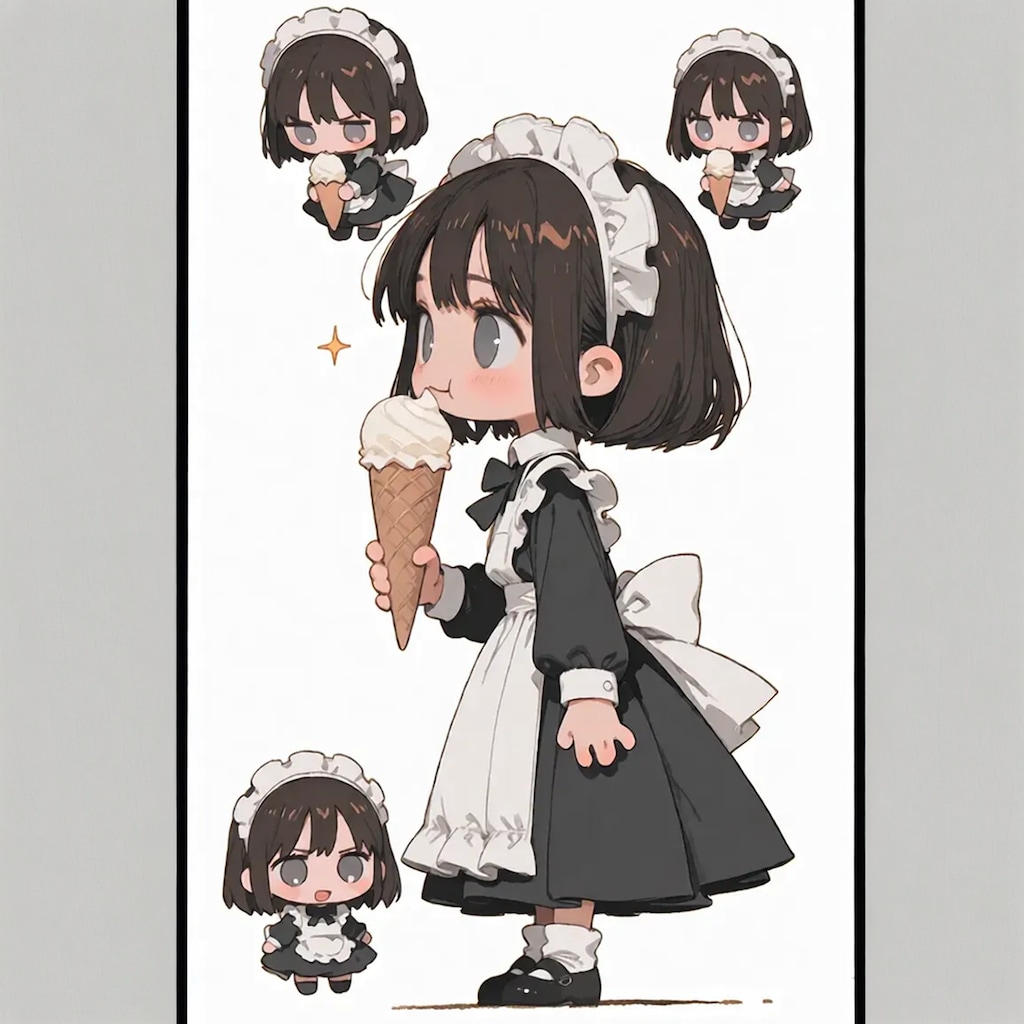 「アイスクリーム！ペロペロ」