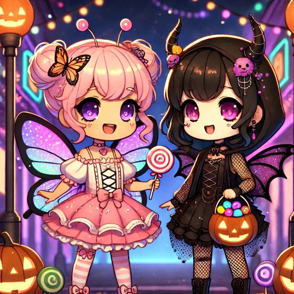 ももほうちゃんと くろほうちゃん