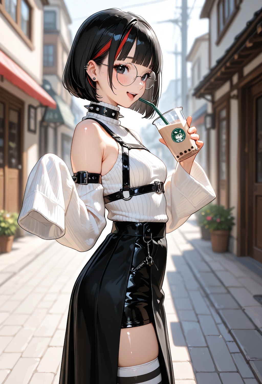 おデート内気ボブちゃん。