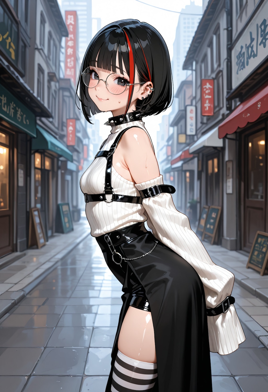 おデート内気ボブちゃん。