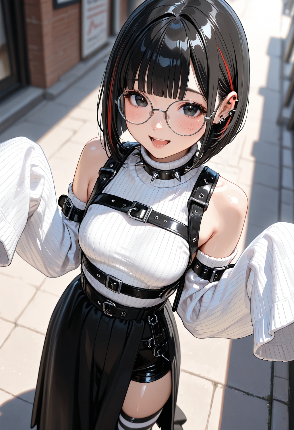 おデート内気ボブちゃん。