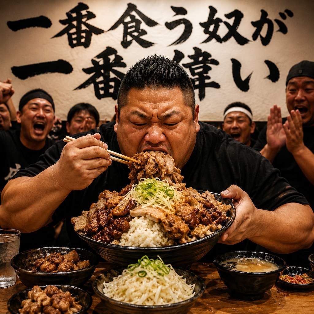 一番食う奴が一番偉い